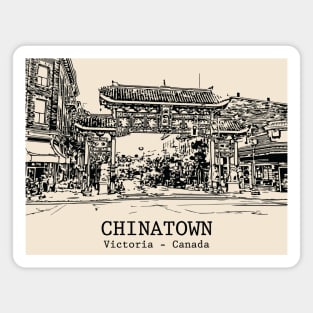 Chinatown - Victoria BC Magnet